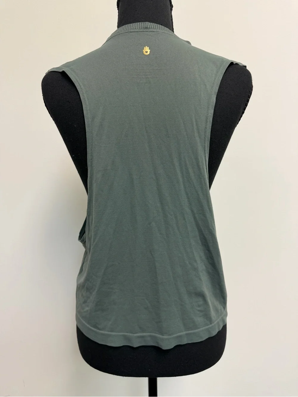 Spiritual Gangster LOVE Sleeveless Tank - Olive Green